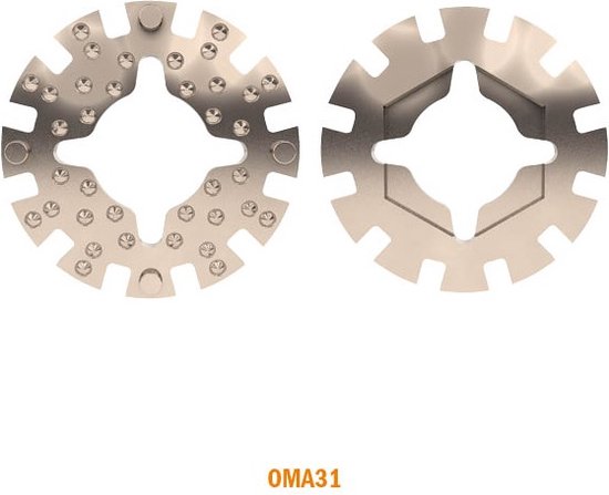 Foto: Cmt universele adapters voor multicutter