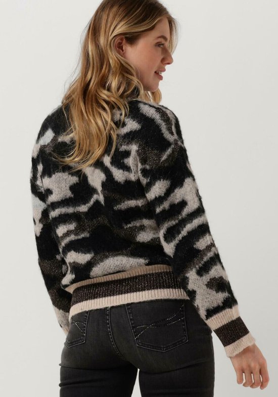 Liu Jo Maglia Righe Con Collo Perle Blu/Bianco |  Su