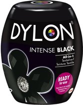 Teinture textile Dylon - Noir intense - Dosettes - 350g
