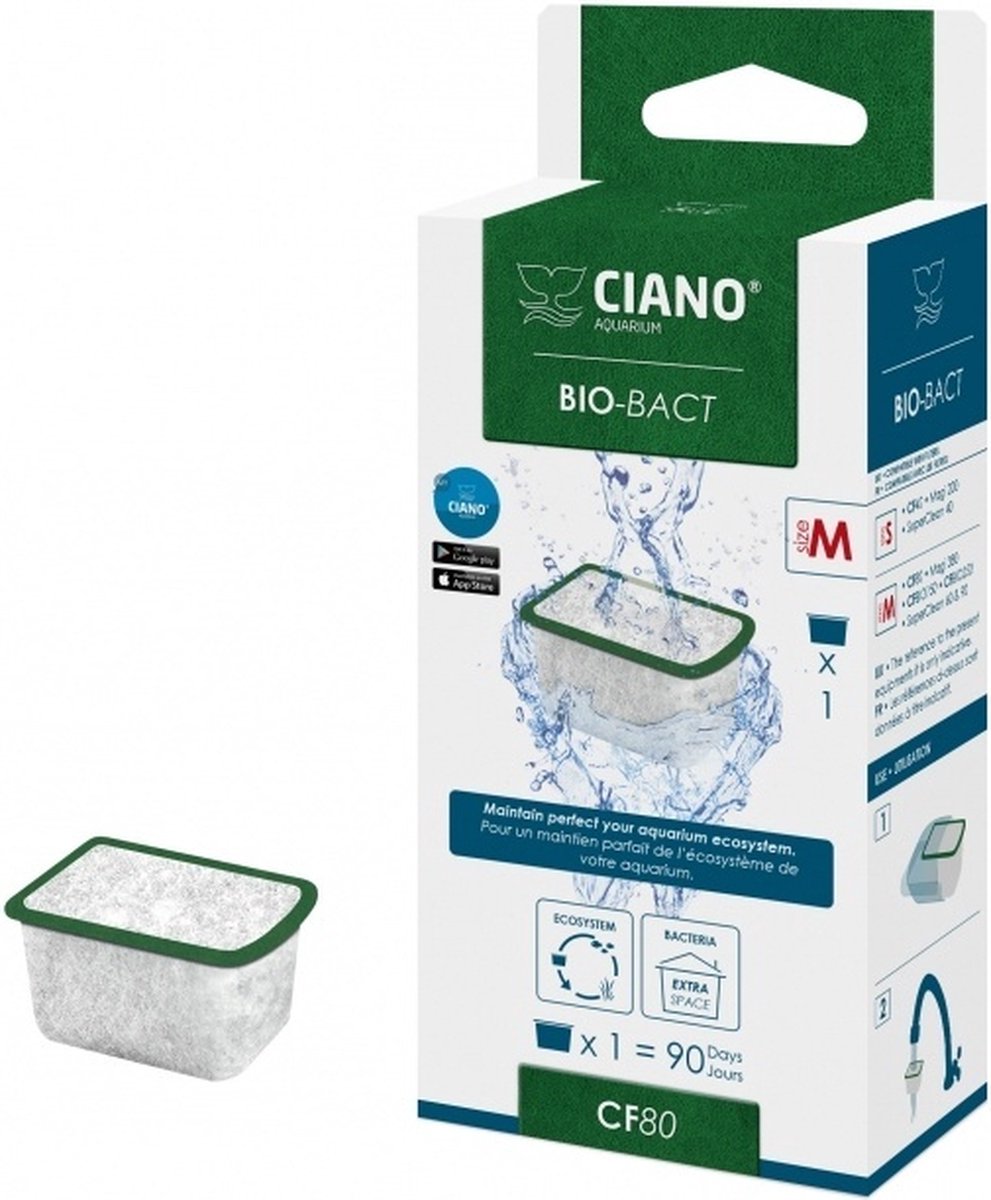 Tampons de remplacement MEDIUM pour filtre d'aquarium Ciano CF80, CFBIO150  et CFBIO250