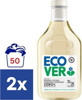 Ecover Zero% Vloeibaar Wasmiddel - 2 x 1 l (50 wasbeurten)