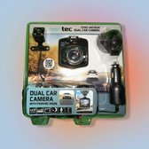 Bol.com Nor-Tec dual dashcam voor auto - voor en achter - achteruitrijcamera aanbieding