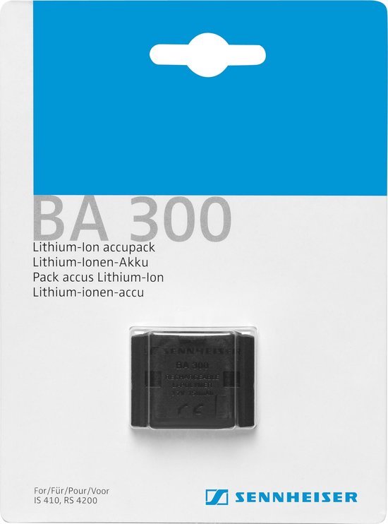 Sennheiser, Rechargeable Lithium Ion Battery BA 300 | bol.com