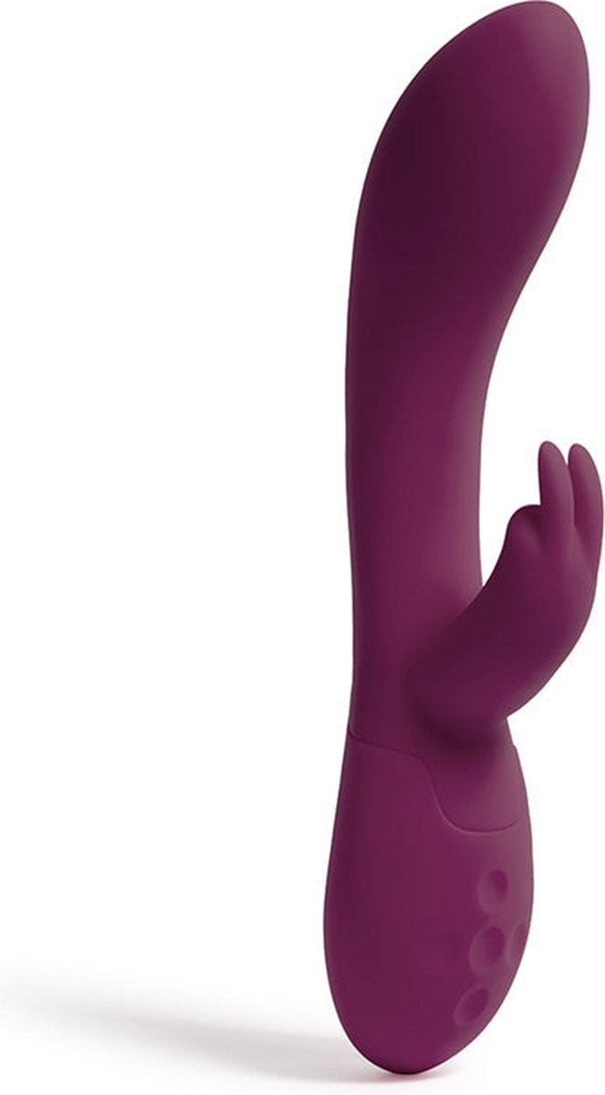 Lucas Rabbit Vibrator met warmte-effect - Clitoris en G-spot - Siliconen - Lila
