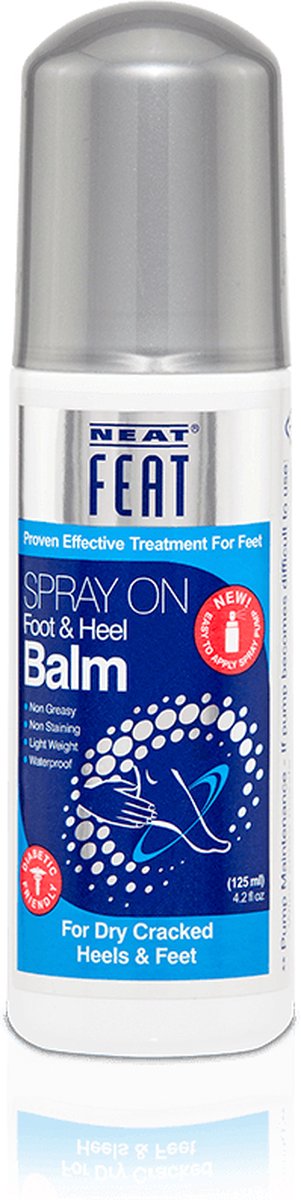 NEAT FEAT - Spray On Foot and Heel Balm – Voor droge voeten met kloven