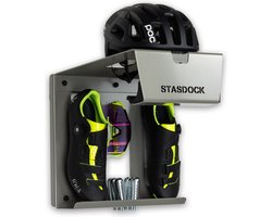 Stasdock Deep silver - fiets ophangsysteem voor racefiets - verticaal ophangen