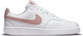 NIKE COURT VISION LOW NEXT NATURE - SNEAKERS - WIT/ROZE - DAMES - Maat 38