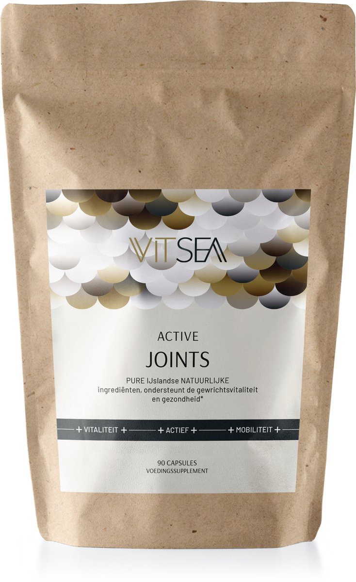 VITSEA Active Joints - Voedingssupplement - Pure IJslandse ingrediënten - 90 capsules