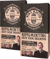 Men's Master Repigmenting Grey Hair Shampooing - Color Shampoo Grijs Cheveux Men - Value Pack - 2 x 120ML