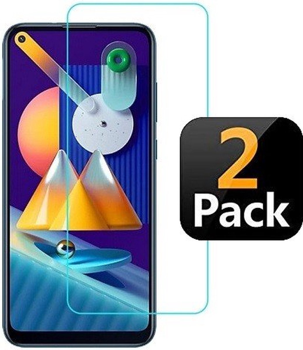 Samsung M11 Screenprotector Beschermglas 2x