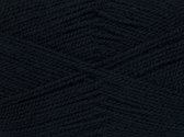Ice yarns breiwol zwart kleur acryl 100% kopen – pakket 4 bollen garen 100 gram – pendikte 2-3 mm looplengte 450 meter per bol