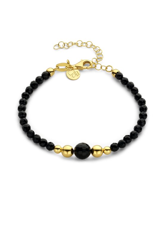 Casa Jewelry Bracelet Côme Onyx - Plaqué Or