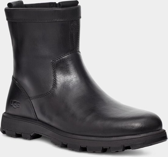 UGG Kenken Men Leather Boot - Bottes femmes pour homme - Zwart - 44 | bol