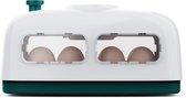 Broedmachine - 8 eieren - Trein - Wit