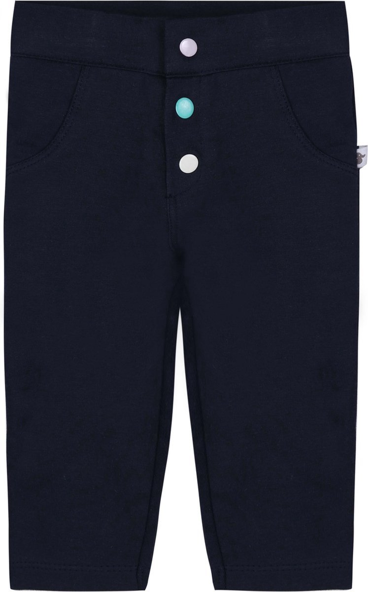 Ducky Beau Pants Navy - Babybroekje - Blauw - Meisjes - Maat: 86