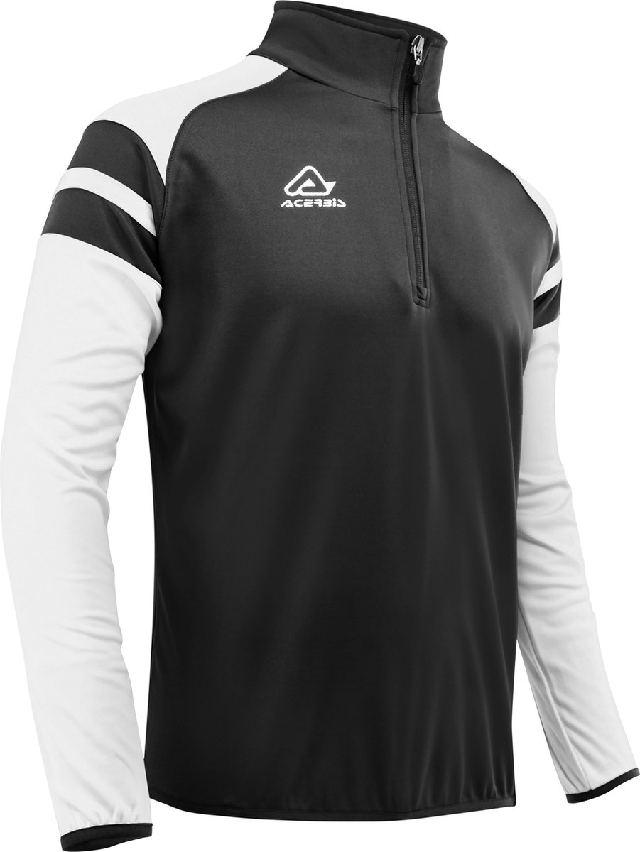 Acerbis Kemari H/zip Sweatshirt - zwart/wit - XL