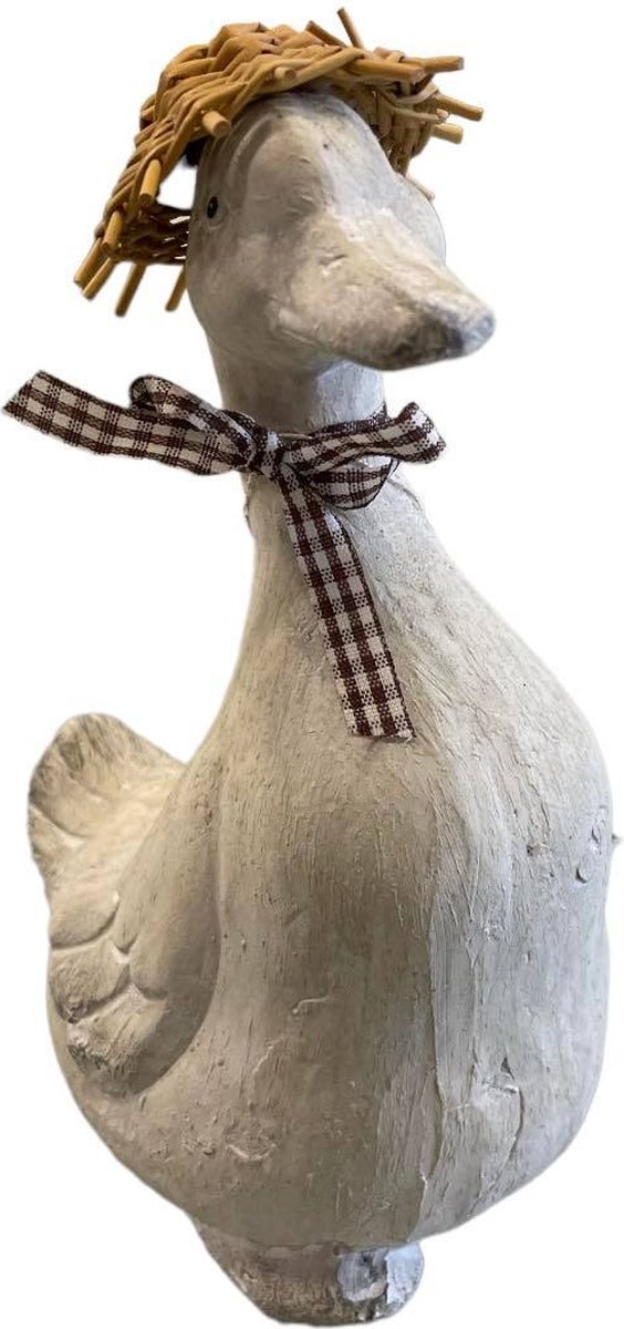Canard avec chapeau, céramique, 18x19cm | bol.