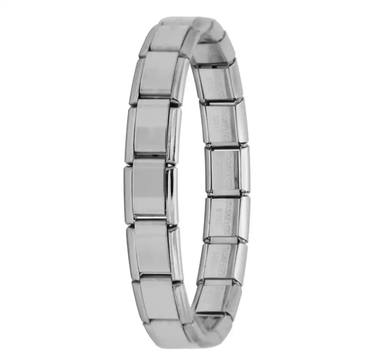 Elegante Gepolijste Armband | Zilver kleurig | Armband Mannen | Armband Dames | Armband Heren | Armbandjes Dames | Cadeau voor Man | Valentijn | Valentijnscadeau