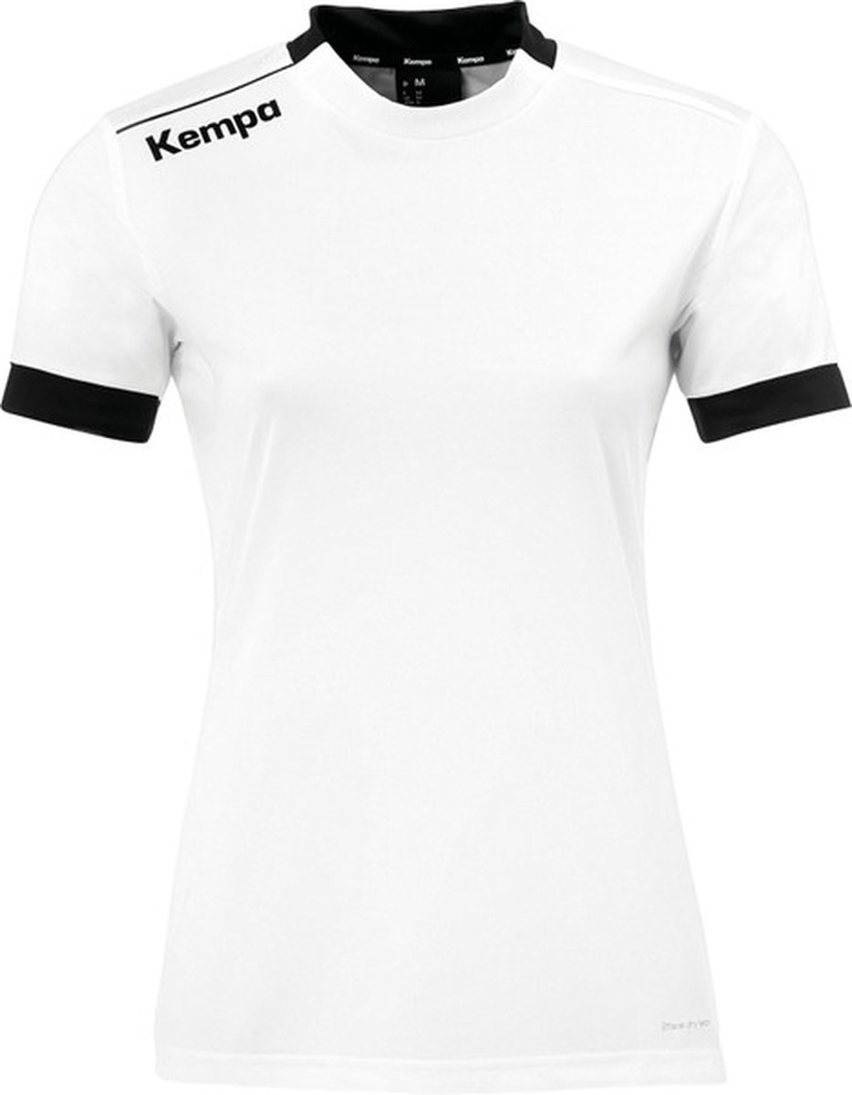 Kempa Player Shirt Dames Wit-Zwart Maat M