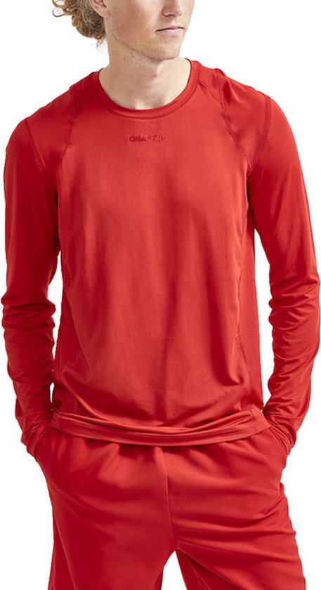 Craft ADV Essence LS Tee M 1908754 - Bright Red - XL