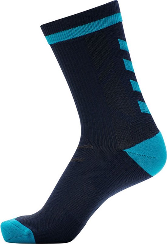 Hummel Action Indoor Sock - chaussettes de sport - bleu marine/vert - Unisexe