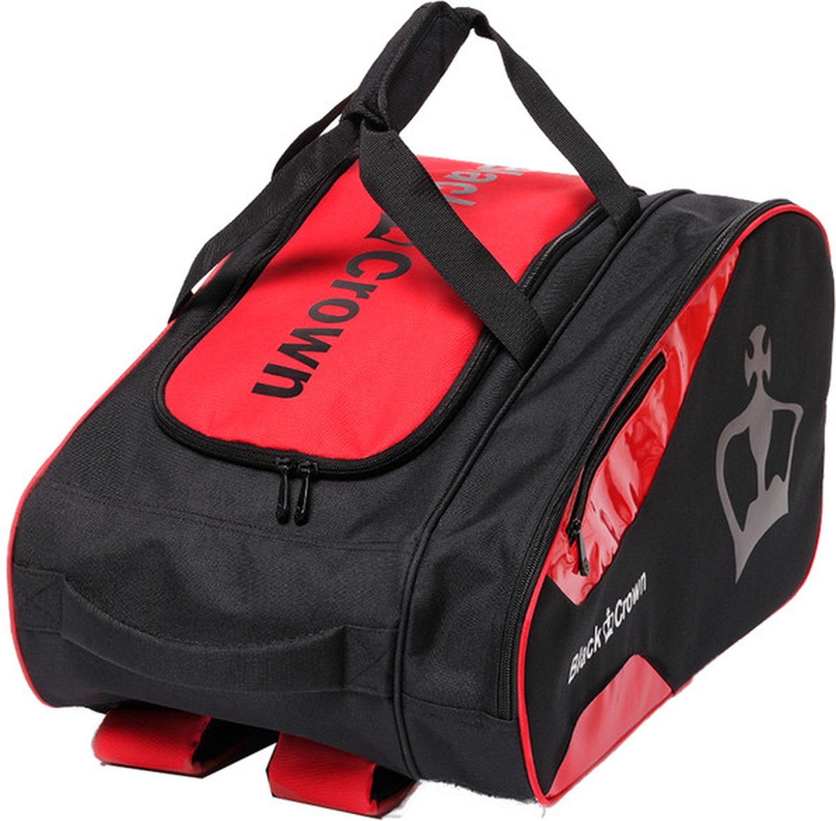 Black Crown Racketbag Zeus Red - Sporttassen - Black/Red