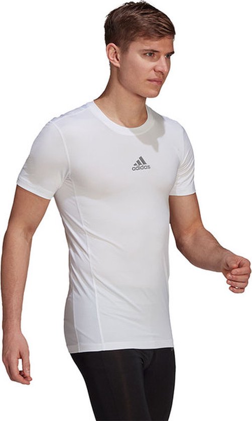 Adidas Techfit Compression Shirt Sportshirt Mannen Maat XL