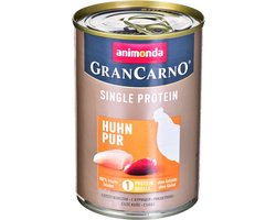 animonda GranCarno Single Protein smaak: kip - blik - 6 x 400g