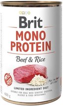 BRIT Mono Protein Beef & Rice - nat hondenvoer - 400g