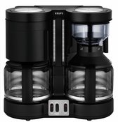 Krups KM8508 - Filter Koffiezetapparaat - Dubbele Kan - Geschikt voor 2 Personen - Compact Design