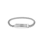 Calvin Klein CJ35000048 Heren Armband - Schakelarmband - Sieraad - Staal - Zilverkleurig - 8 mm breed - 21 cm lang