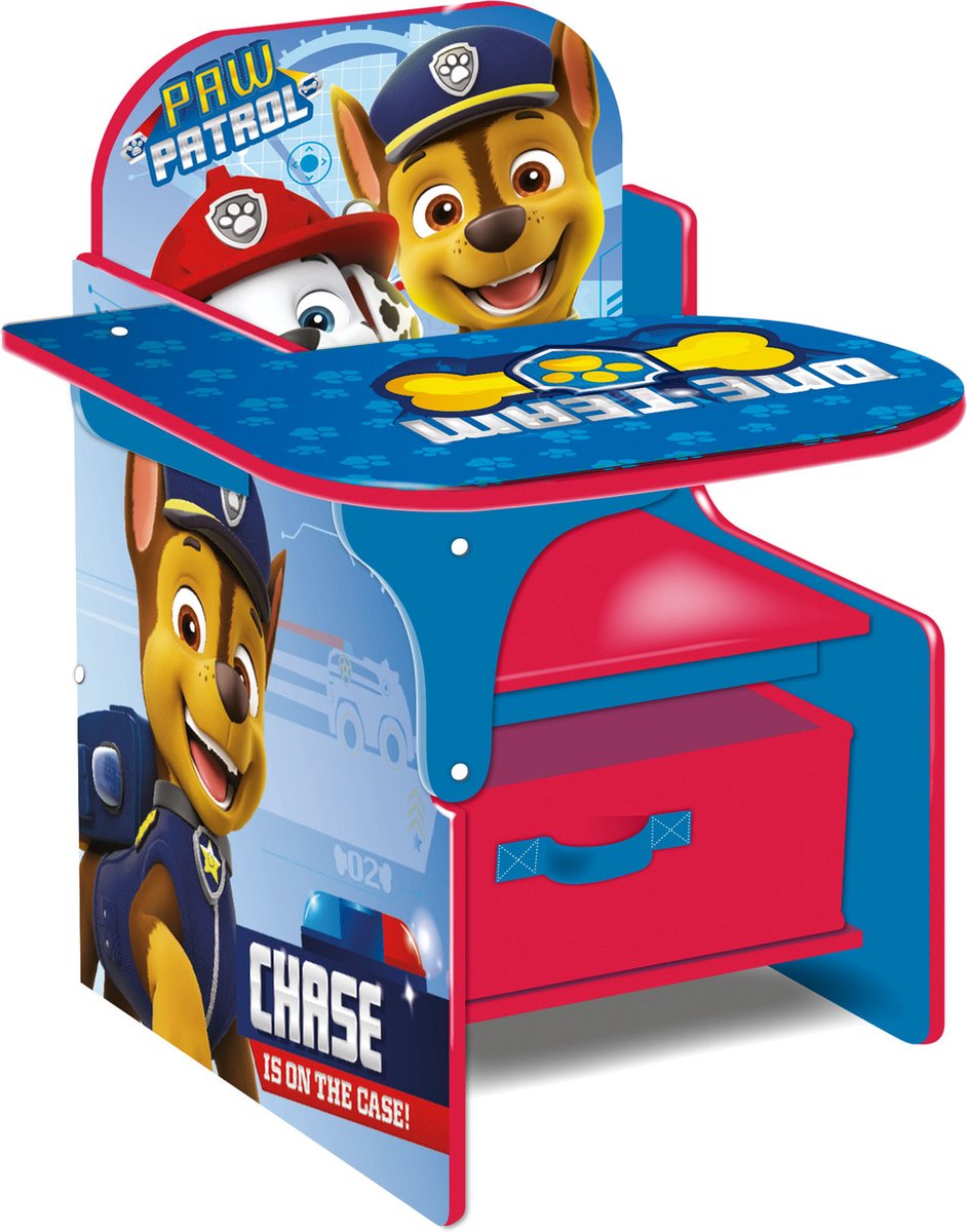 Paw Patrol Bureaustoel Met Opbergruimte Veelkleurig
