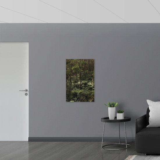 WallClassics - Toile - Jungle Verte - 60x90 cm Photo sur Toile Peinture (Décoration murale sur Toile)