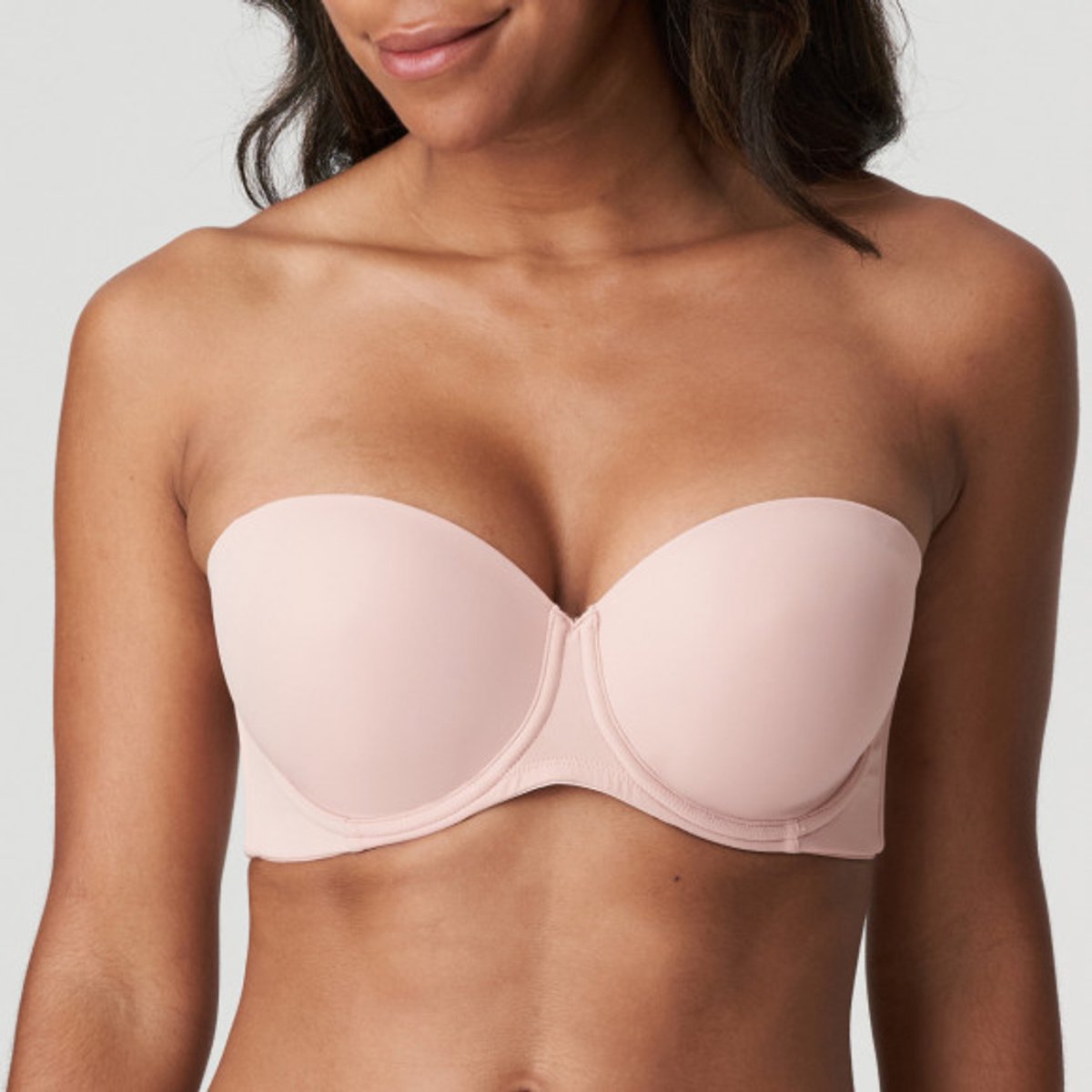PrimaDonna Figuras Voorgevormde Strapless Bh 0263258 Powder Rose - maat EU 80E / FR Huid