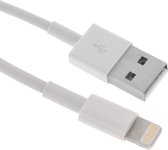 BeMatik - USB-kabel type A male naar male lightning connector 1 meter