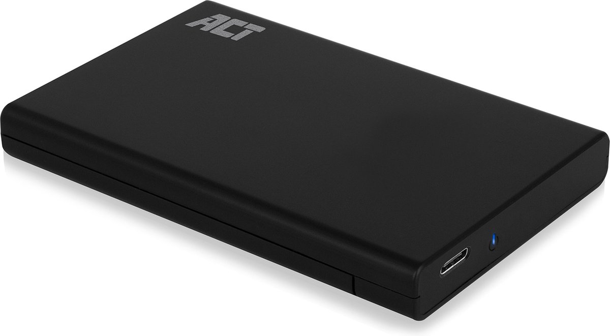 Image of ACT 2.5" SATA hard drive behuizing, schroefloos, USB-C 3.2 Gen2 AC1225