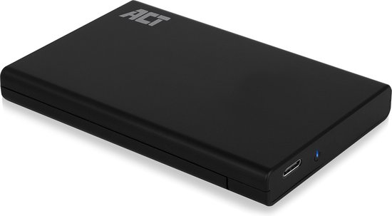 ACT AC1225 2.5" SATA Harde Schijf Behuizing USB-C 3.2 Gen2
