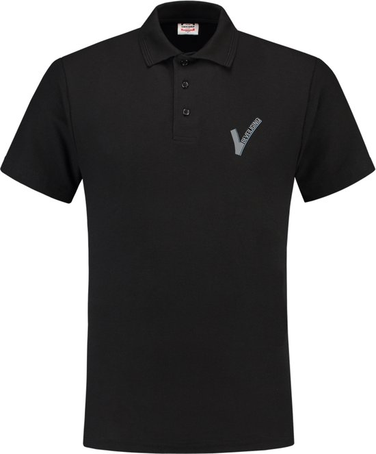 Security / Beveiliging kleding - Tricorp - Polo Zwart inclusief Borstlogo (V-tje) en Ruglogo (SECURITY) - Maat M - VOOR PROFESSIONALS