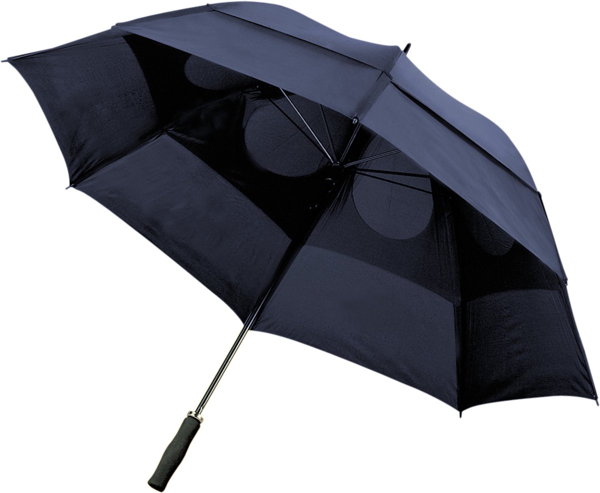 Lupine Storm Paraplu - Foam Handvat - Sterk & Stormvast ! Grote Stormparaplu ! ø 120 cm Blauw