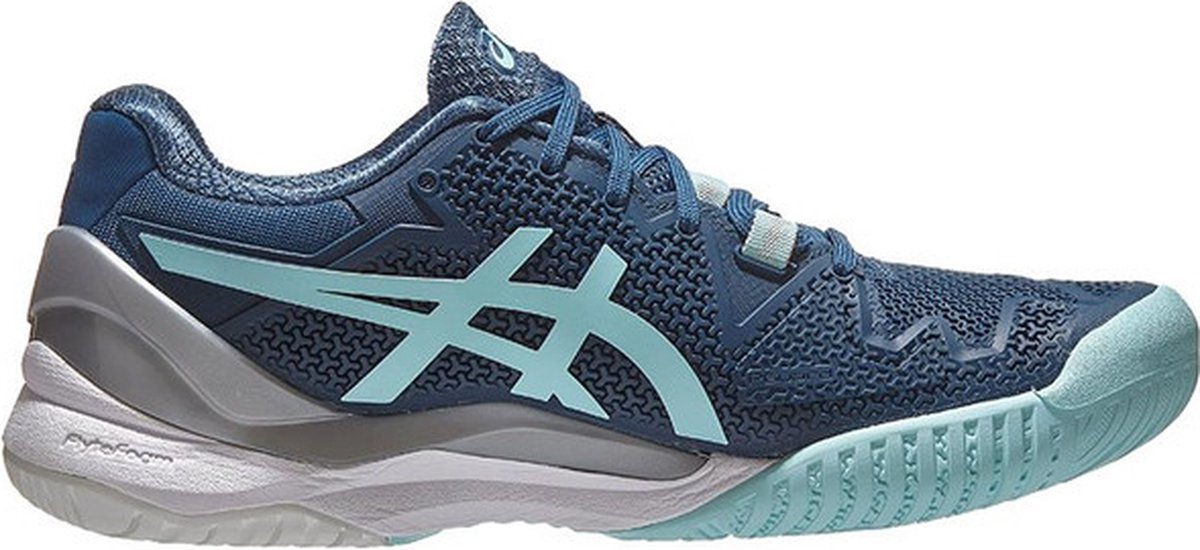 Women’s Asics Gel Resolution 8 1042a072406 Padel Shoes Blauw