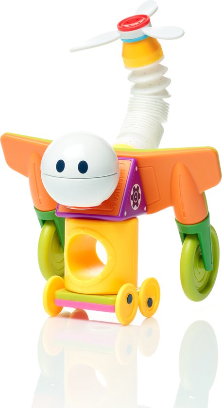 SmartMax Roboflex Plus - Magnetische Robots Bouwen - 20-Delige Bouwset met Flexibele Staven - Educatief Speelgoed voor Kleuters - Vanaf 3 Jaar