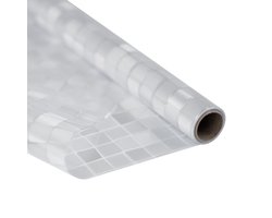 Raamfolie - Pro-Window - HR++ - Anti Inkijk - 45 x 150 cm - Geblokt - Matglas - Zelfklevend - Statisch - Zonwerend - Isolerend