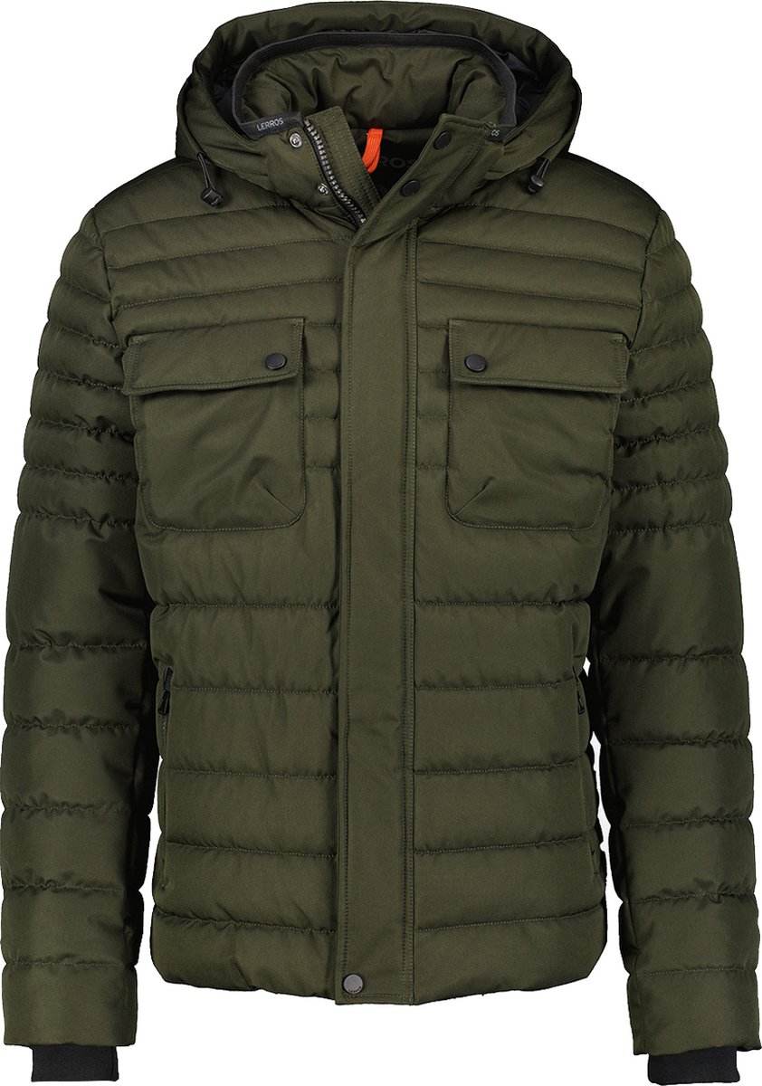 Heren winterjas jas casual solide ritszak lange mouwen jassen met Heren winterjas jas casual solide ritszak lange mouwen jassen met