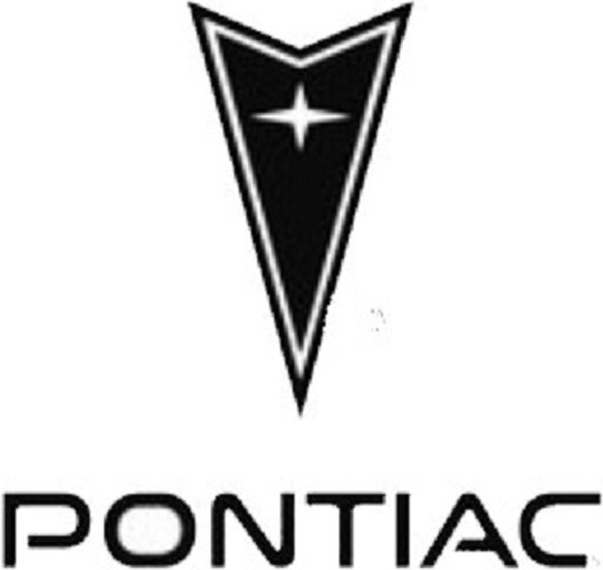 handdoek met Pontiac logo - 50 x 100 - wit - Pontiac