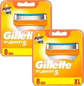 Lames de Lames de rasoir Gillette Fusion5 pour hommes, paquet de 16