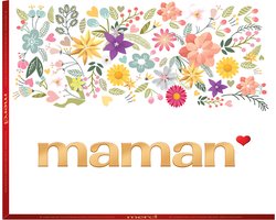 merci barres de chocolat avec inscription "maman" - merci Finest Selection Assorted - 250g