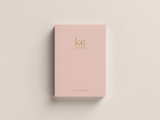 KC Journal - dagboek - notitieboek - volwassenen - persoonlijke ontwikkeling - zelfliefde - positieve mindset - inclusief cursus - roze - boek - softcover