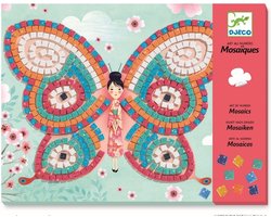 foto van Djeco - Mozaïek Vlinders - kunst- & knutselset voor kinderen