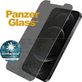 PanzerGlass Gehard Glas Privacy Screenprotector Geschikt voor Apple iPhone 12 Pro