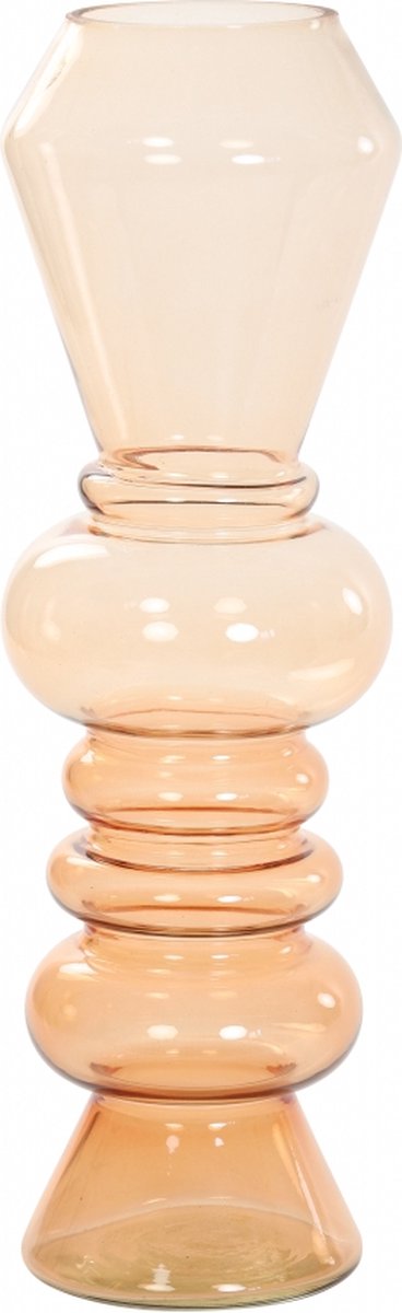Vaas Livon - Glas - Oranje - 14 x 45 x 14 cm (BxHxD)